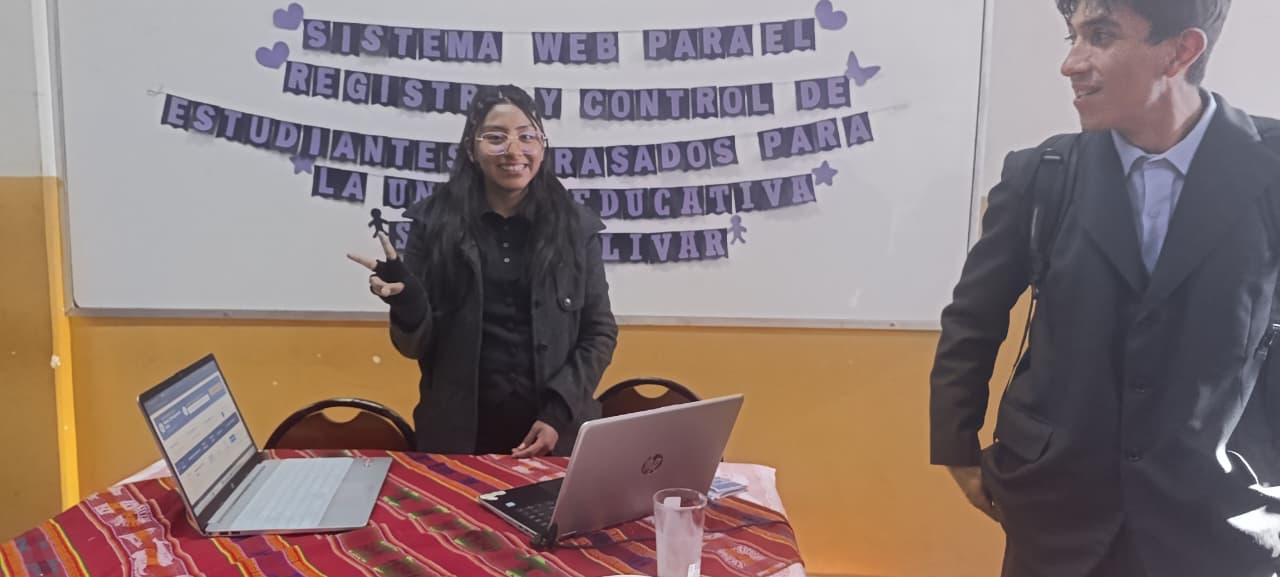 Foto SISTEMA WEB PARA EL REGSITRO Y CONTROL DE ESTUDIANTES ATRASADOS PARA LA UNIDAD EDUCATIVA SIMON BOLIVAR
